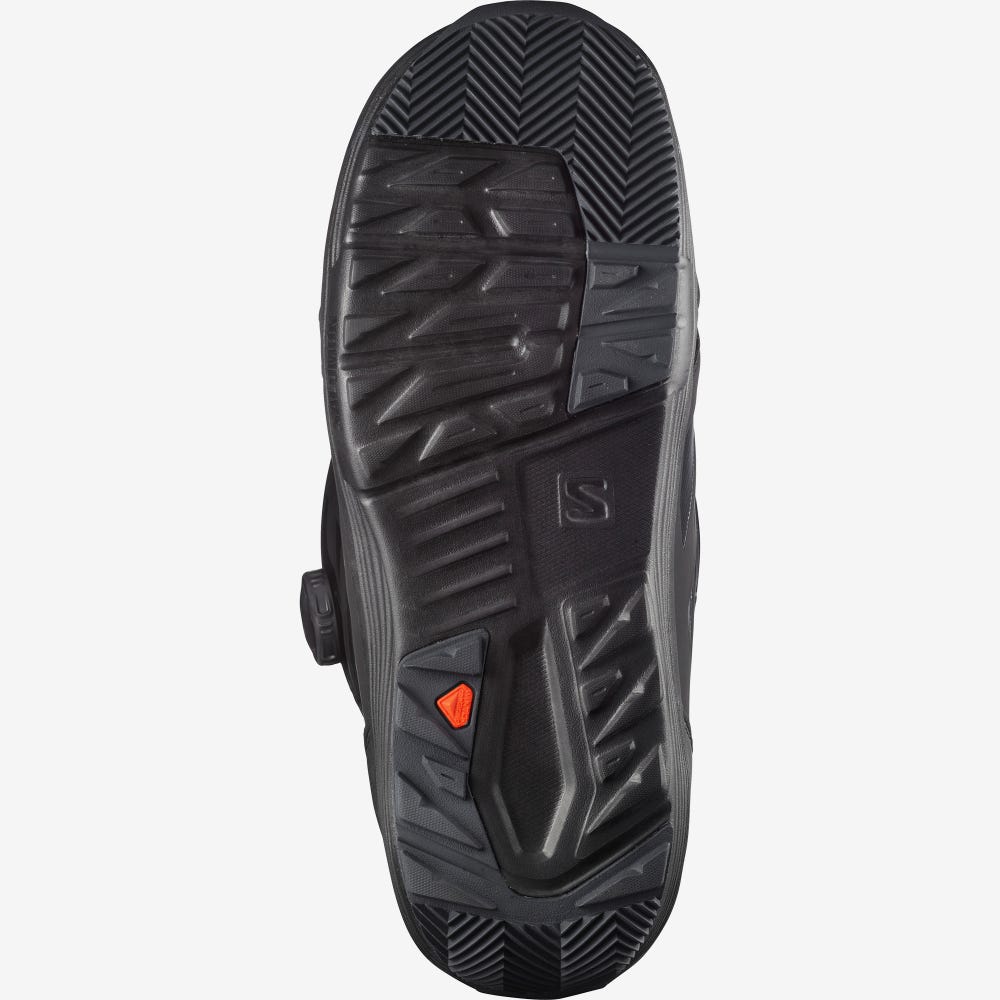 Salomon LAUNCH BOA SJ BOA Férfi Snowboard Bakancs Fekete | TWF836197