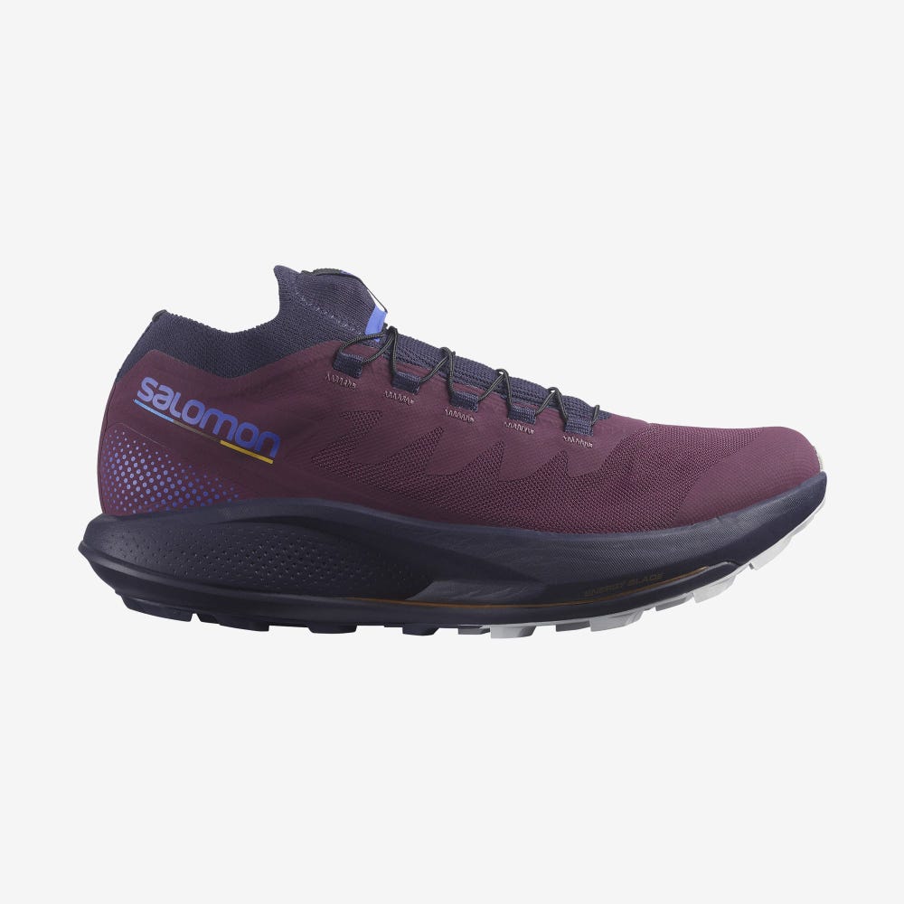 Salomon PULSAR TRAIL PRO Női Terepfutó Cipő Lila/Kék | UYK436875