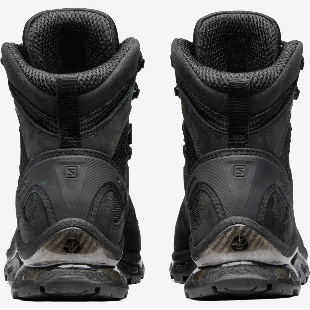 Salomon QUEST 4D GORE-TEX ADVANCED Női Sportcipő Fekete | WUO532894