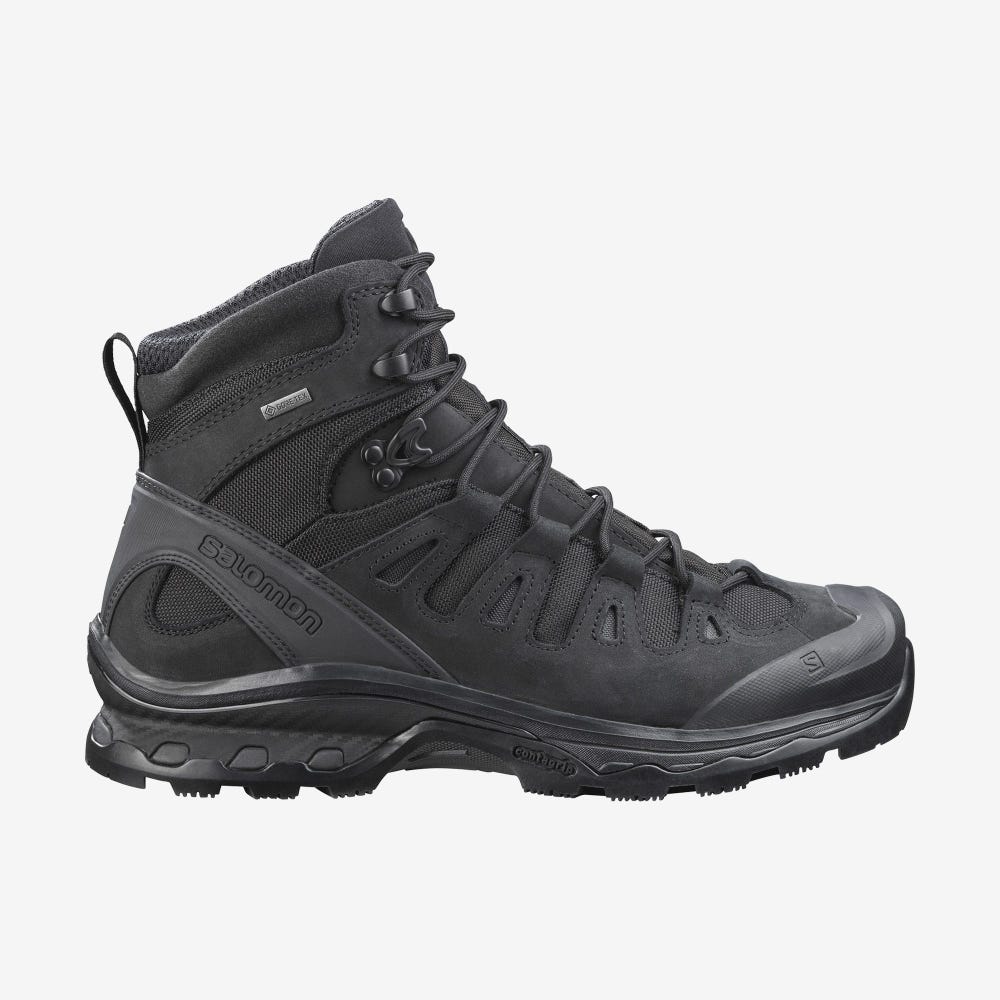 Salomon QUEST 4D GORE-TEX FORCES 2 EN Férfi Bakancs Fekete | KDI792165