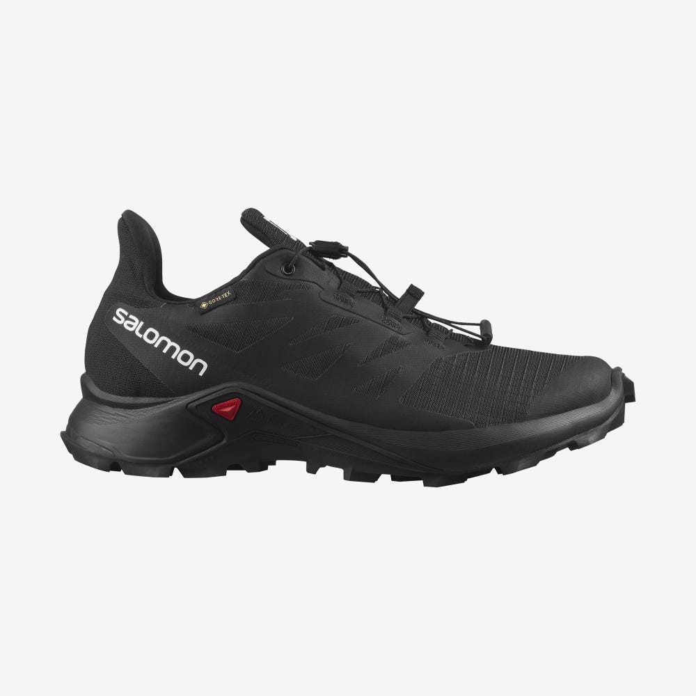 Salomon SUPERCROSS 3 GORE-TEX Női Terepfutó Cipő Fekete | BVS591260