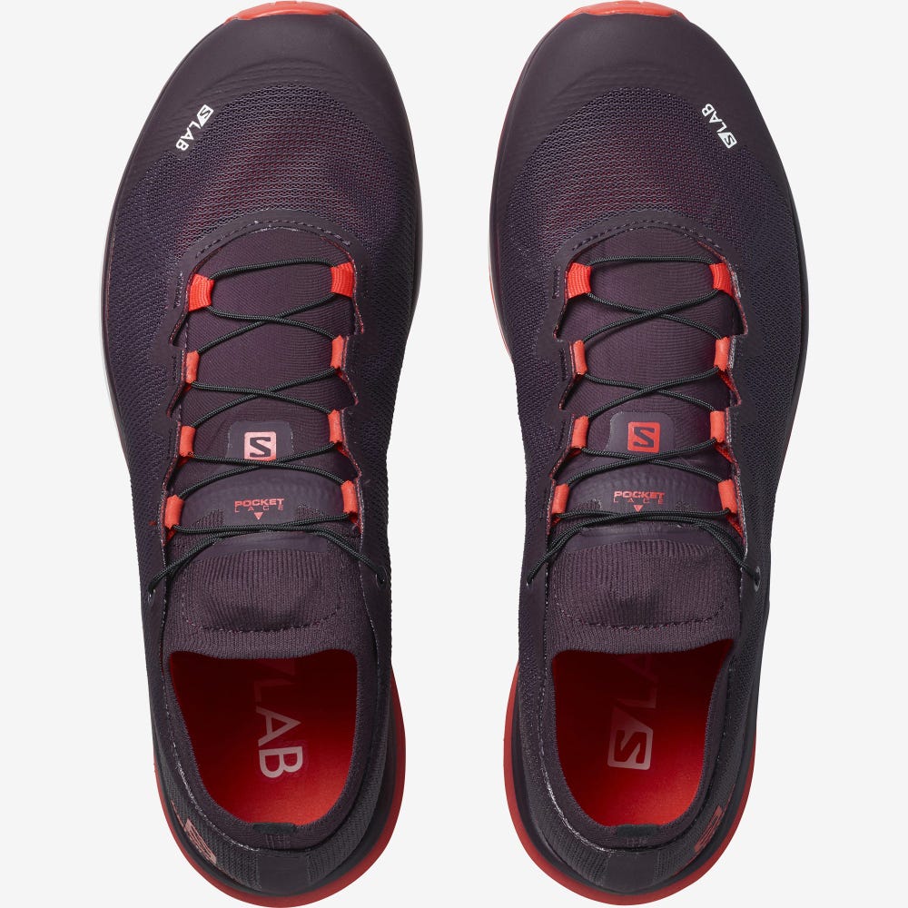 Salomon S/LAB ULTRA 3 Női Terepfutó Cipő Lila/Piros | BEU043978