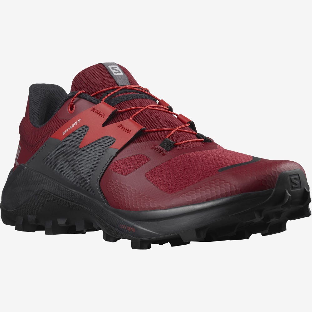 Salomon WILDCROSS 2 Férfi Terepfutó Cipő Piros | NPY407823