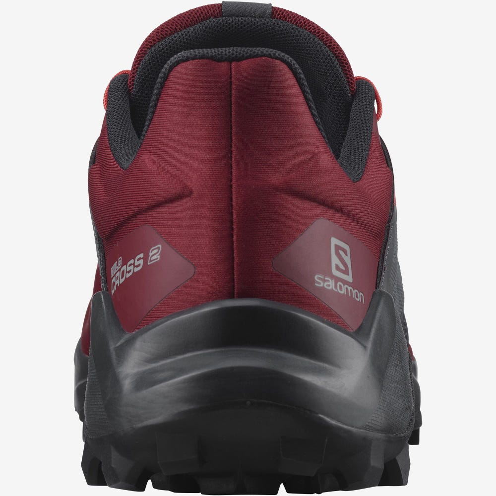 Salomon WILDCROSS 2 Férfi Terepfutó Cipő Piros | NPY407823