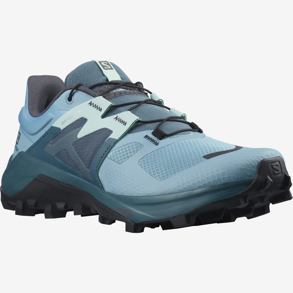 Salomon WILDCROSS 2 Női Terepfutó Cipő Kék | GTZ360798