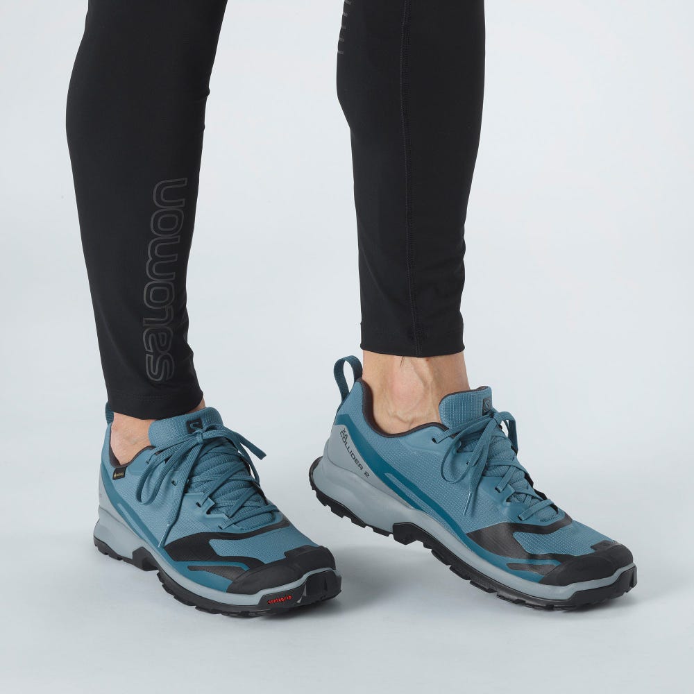 Salomon XA COLLIDER 2 GORE-TEX Férfi Terepfutó Cipő Kék | JXV630429