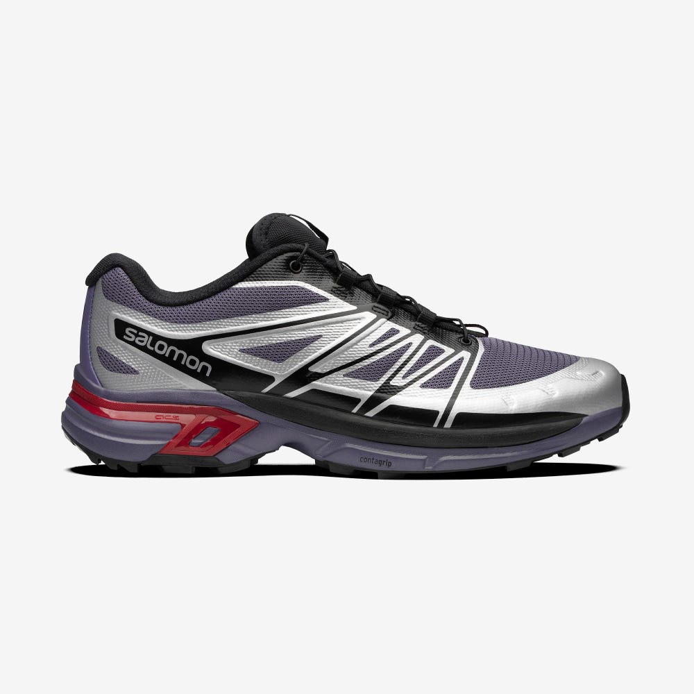 Salomon XT-WINGS 2 Női Sportcipő Fekete/Piros | XOQ810624