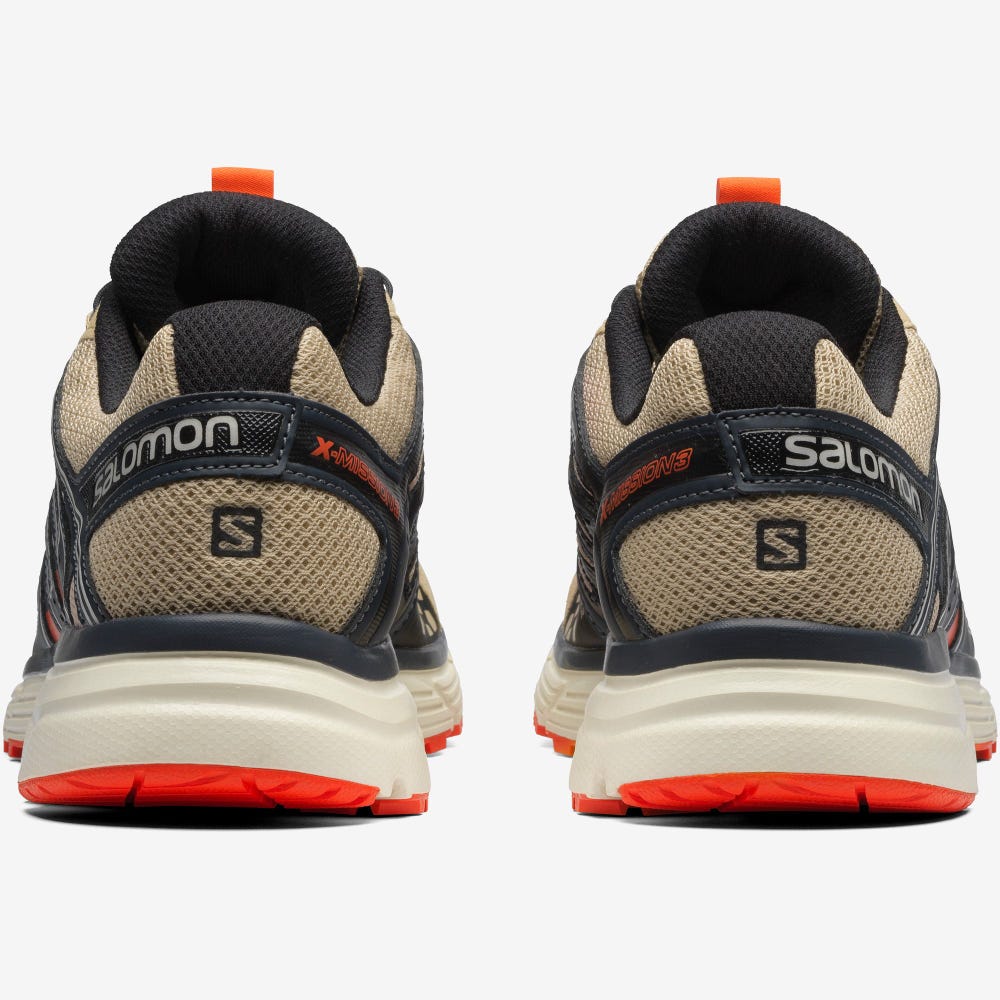 Salomon X-MISSION 3 Női Sportcipő Világos Barna/Piros Narancssárga | QJB365782