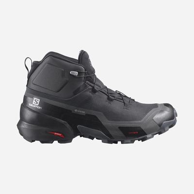 Salomon CROSS HIKE MID GORE-TEX Férfi Túrabakancs Fekete | KMC021975