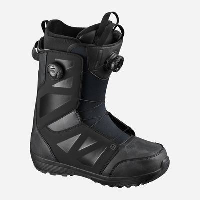 Salomon LAUNCH BOA SJ BOA Férfi Snowboard Bakancs Fekete | TWF836197