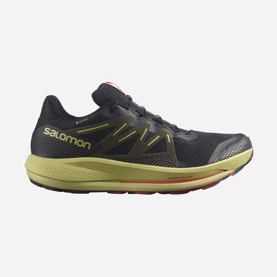 Salomon PULSAR TRAIL GORE-TEX Férfi Terepfutó Cipő Fekete/Zöld/Piros | KXI627549