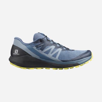 Salomon SENSE RIDE 4 Férfi Terepfutó Cipő Kék/Fekete | FSE954371