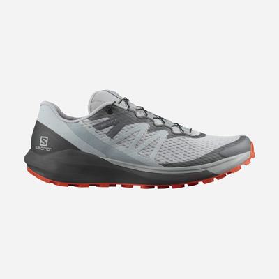 Salomon SENSE RIDE 4 Férfi Terepfutó Cipő Kék/Piros Narancssárga | SZT194785