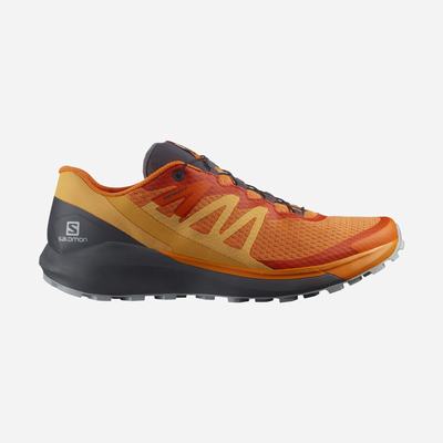 Salomon SENSE RIDE 4 Férfi Terepfutó Cipő Narancssárga | YHD571236