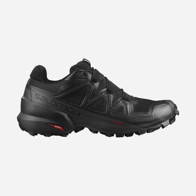 Salomon SPEEDCROSS 5 GORE-TEX Férfi Terepfutó Cipő Fekete | URY563079