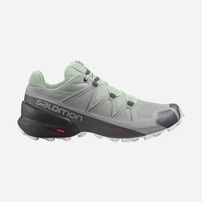 Salomon SPEEDCROSS 5 Női Terepfutó Cipő Zöld/Fehér | FKN516803