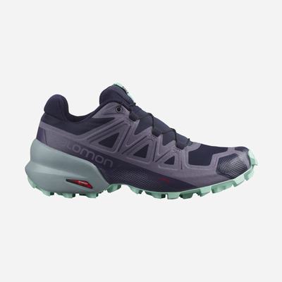 Salomon SPEEDCROSS 5 Női Terepfutó Cipő Kék | GQD796238