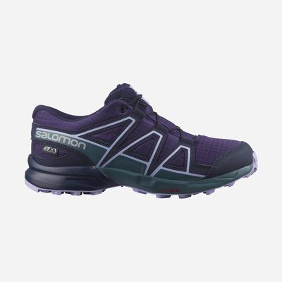 Salomon SPEEDCROSS CLIMASALOMON™ WATERPROOF Gyerek Túrabakancs Lila/Kék/Levendula | GTX963850