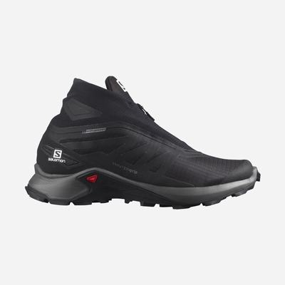 Salomon SUPERCROSS WINTER CLIMASALOMON™ WATERPROOF Férfi Terepfutó Cipő Fekete | HPU107926