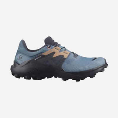 Salomon WILDCROSS 2 GORE-TEX Női Terepfutó Cipő Kék | MTR716028