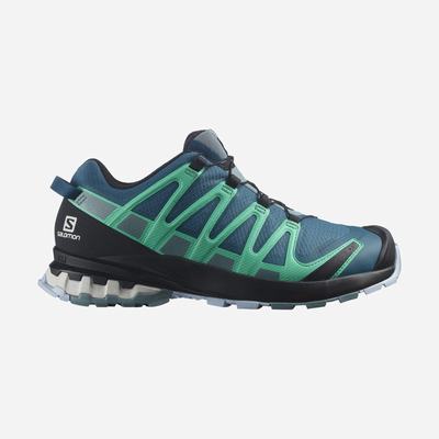 Salomon XA PRO 3D v8 GORE-TEX Női Terepfutó Cipő Kék/Menta | KEM732948