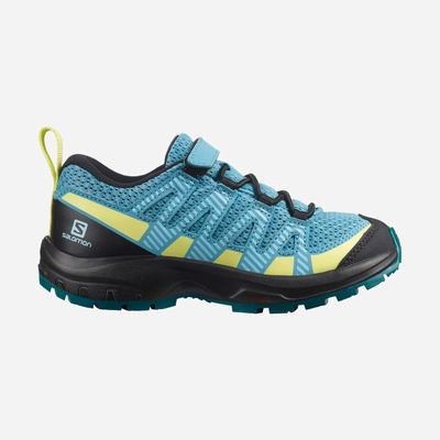 Salomon XA PRO V8 Gyerek Túrabakancs Kék/Fekete | DZM862543