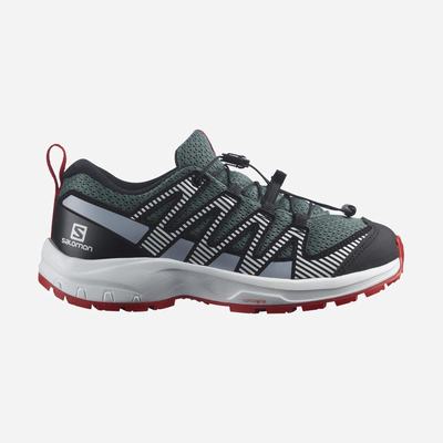 Salomon XA PRO V8 Gyerek Túrabakancs Szürke/Kék | BFZ031529