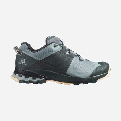 Salomon XA WILD Női Terepfutó Cipő Kék/Zöld/Krém | GWO594231