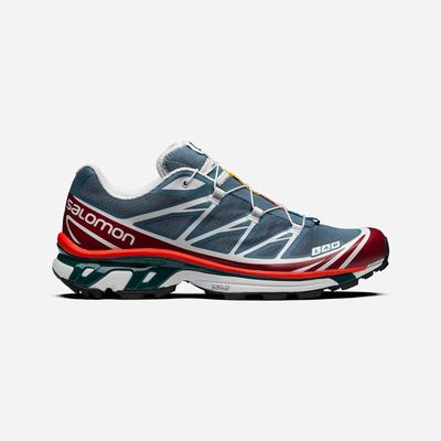 Salomon XT-6 Női Sportcipő Kék/Fehér/Rózsaszín | JFM138754