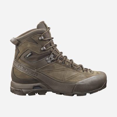 Salomon X ALP GORE-TEX FORCES Női Bakancs Barna | YDI326415