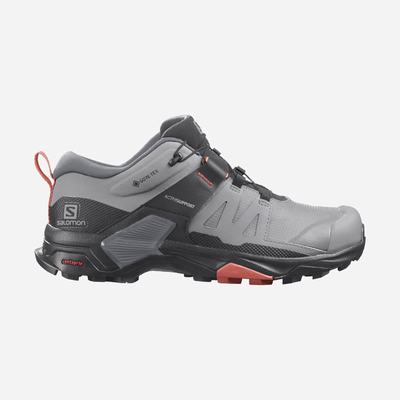 Salomon X ULTRA 4 GORE-TEX Női Túracipő Szürke | PIA578293