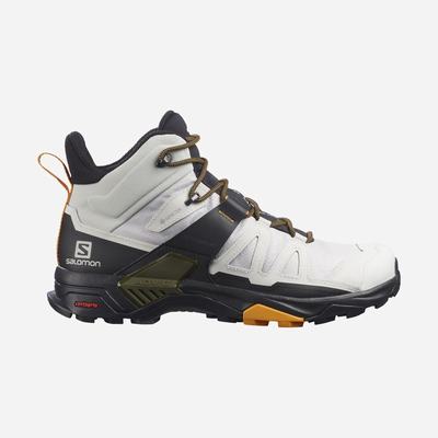 Salomon X ULTRA 4 MID GORE-TEX Férfi Túrabakancs Bézs/Fekete | CFX219486